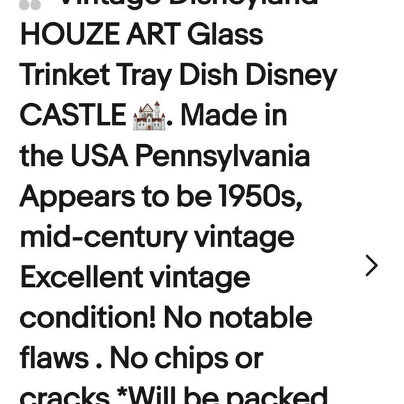  DISNEYLAND‎ Trinket Dish - Picture 6 of 7